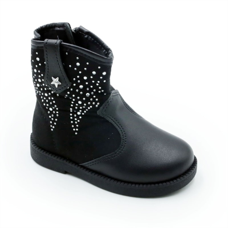 INFANTIL KIDS MENINA BOTA MOLEKINHA COUNTRY  218410527330 83802PRETOPRETO