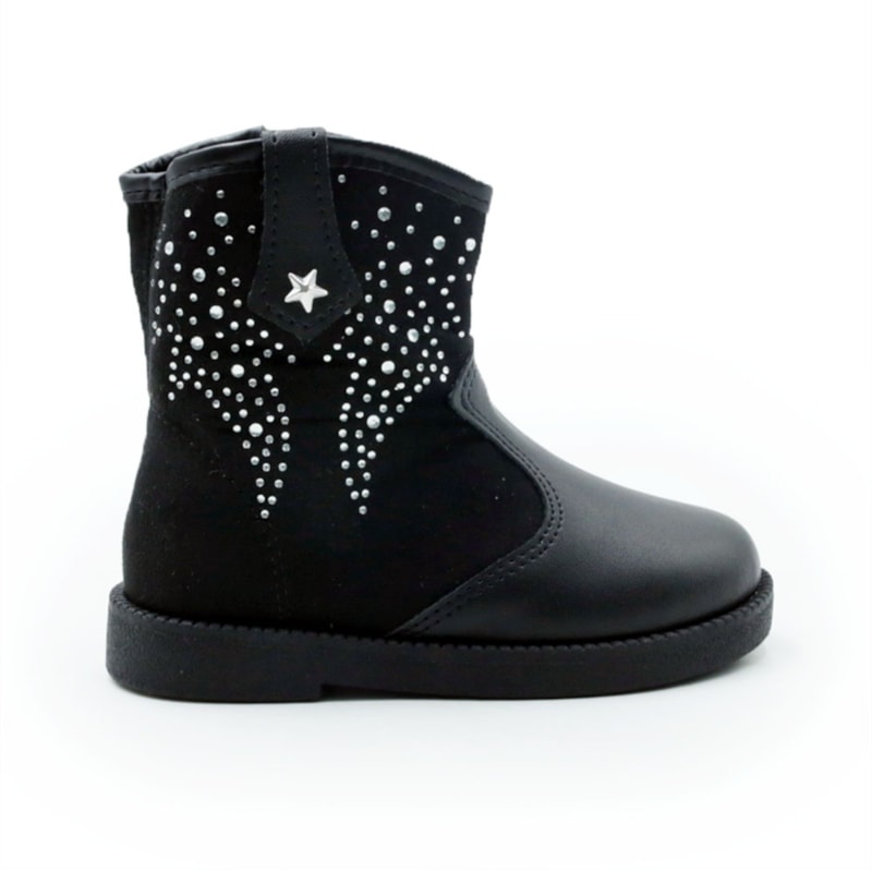 INFANTIL KIDS MENINA BOTA MOLEKINHA COUNTRY  218410527330 83802PRETOPRETO