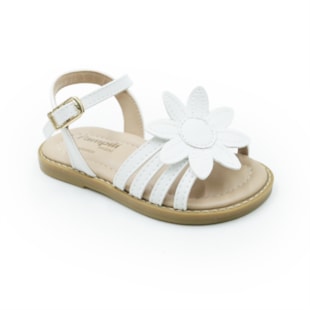INFANTIL KIDS MENINA SANDALIA PAMPILI MARGARIDA  775007000 89BRANCO