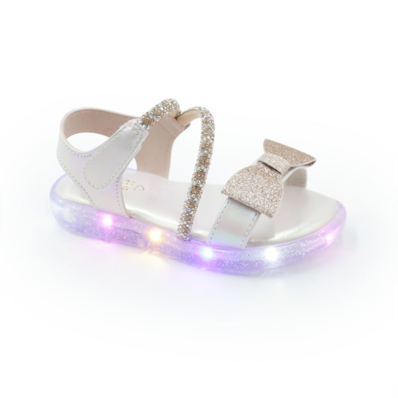 INFANTIL KIDS MENINA SANDALIA SUA CIA LED  7060I26-00712I26 NAPAPEROLIZADOROSABALLET