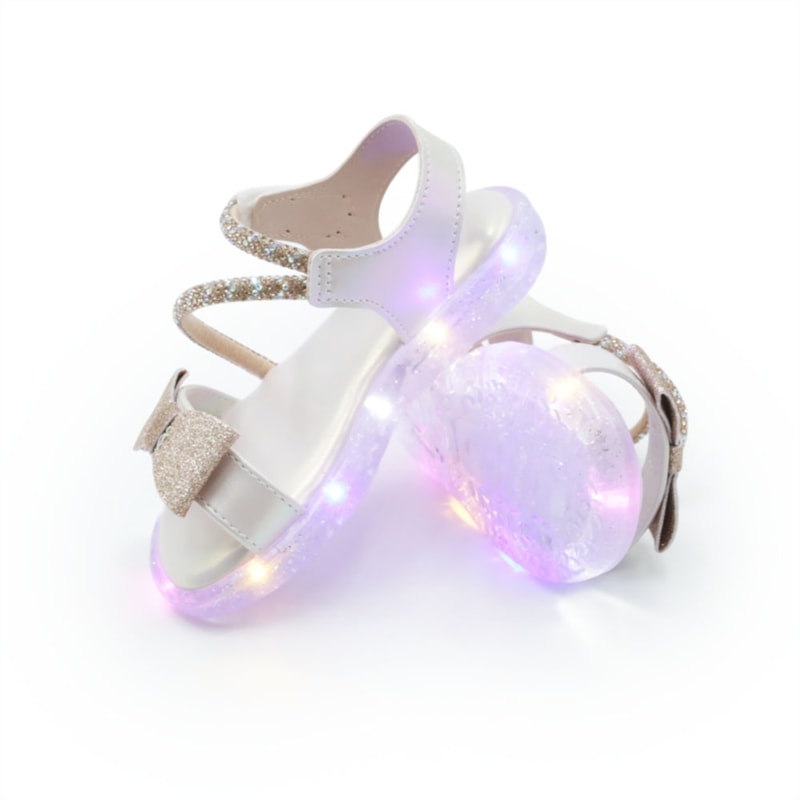 INFANTIL KIDS MENINA SANDALIA SUA CIA LED  7060I26-00712I26 NAPAPEROLIZADOROSABALLET