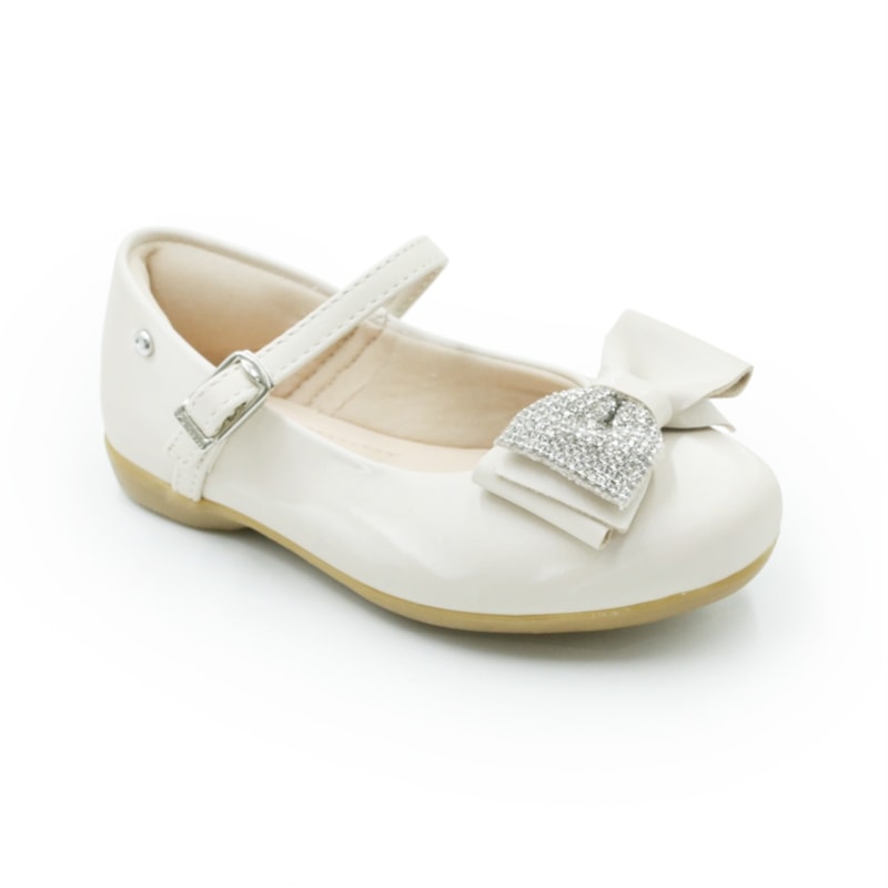INFANTIL KIDS MENINA SAPATILHA PAMPILI BAILARINA  188730000 89BRANCO