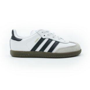 INFANTIL KIDS MENINA TENIS ADIDAS SAMBA OG E  IE3679 FTWWHT/CBLACK/GUM5