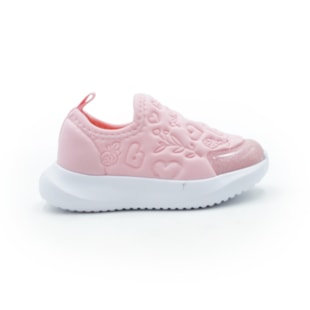 INFANTIL KIDS MENINA TENIS BIBI FLASH  1232157 ROSADOCE