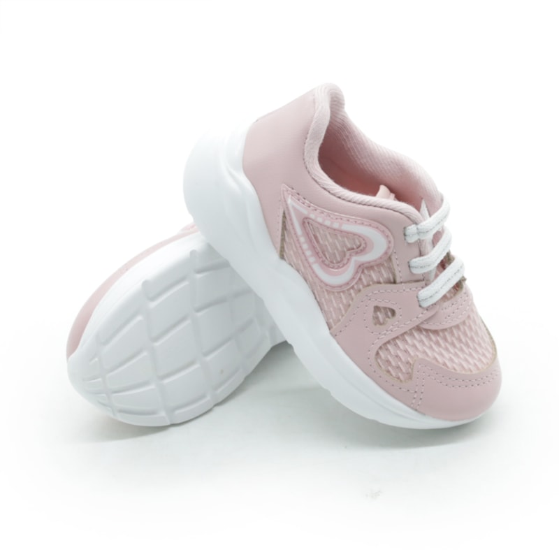INFANTIL KIDS MENINA TENIS MOLEKINHA 273810329642 78276ROSA