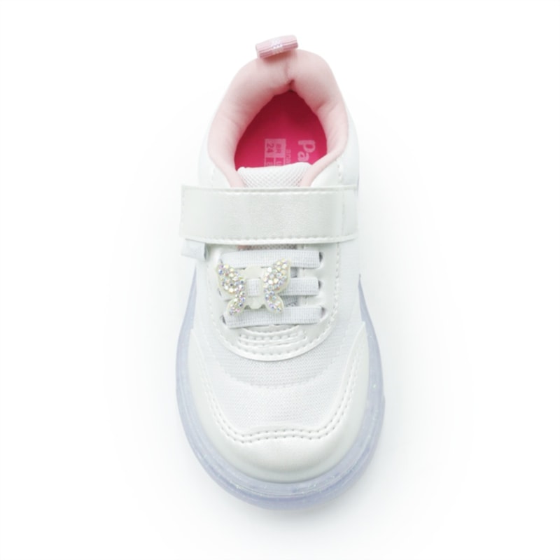 INFANTIL KIDS MENINA TENIS PAMPILI LED  483072000 89BRANCO