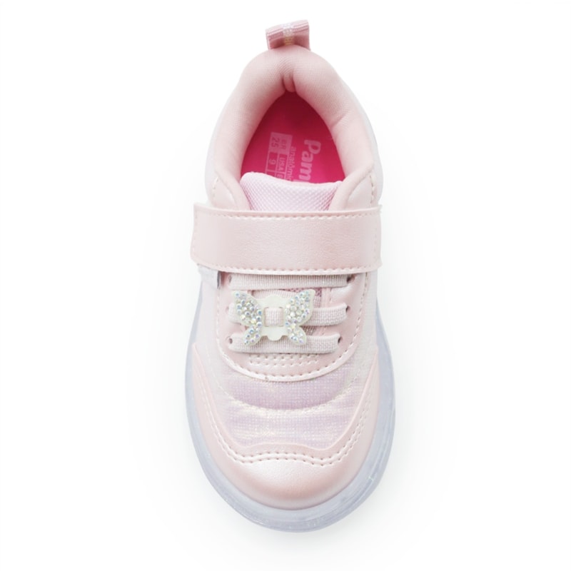 INFANTIL KIDS MENINA TENIS PAMPILI SNEKER LUZ  483072000 5591ROSAGLACE