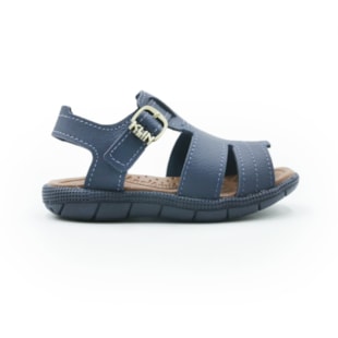 INFANTIL KIDS MENINO SANDALIA KLIN TIC TAC  171256000 5936MARINHOCARAMELO