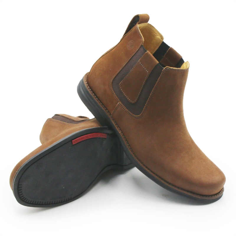 MASCULINO BOTA BOTINA ANATOMIC GEL 4516 VINTAGE CONHAQUE