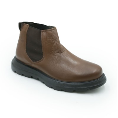 MASCULINO BOTA BOTINA ANATOMIC GEL  8811 FLOATER OIL CONHAQUE