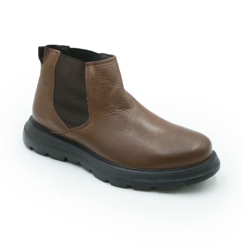 MASCULINO BOTA BOTINA ANATOMIC GEL  8811 FLOATER OIL CONHAQUE