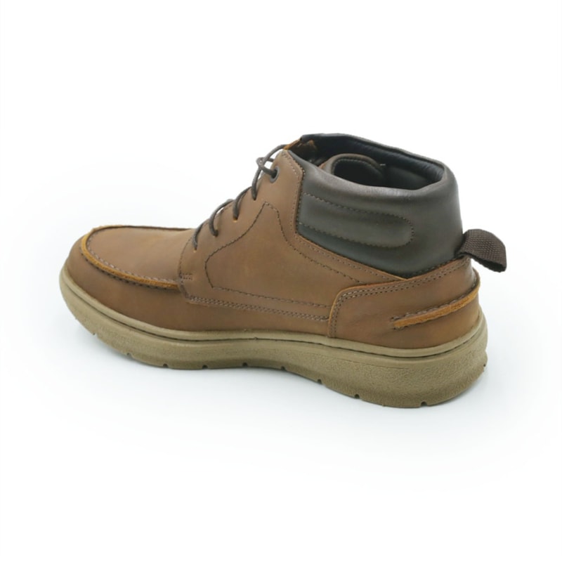 MASCULINO BOTA CASUAL ANATOMIC GEL  7262 RUSTICO CONHAQUE