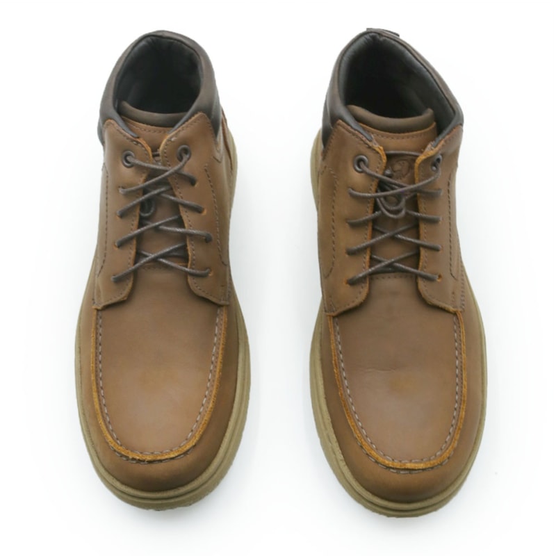 MASCULINO BOTA CASUAL ANATOMIC GEL  7262 RUSTICO CONHAQUE