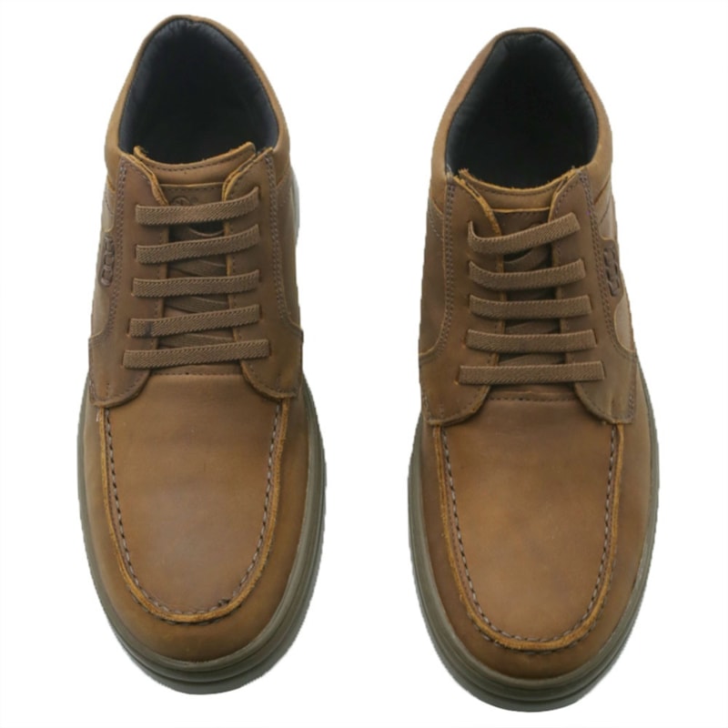 MASCULINO BOTA CASUAL ANATOMIC GEL  7671 RUSTICO CONHAQUE