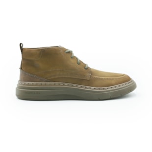 MASCULINO BOTA CASUAL DEMOCRATA GRID  240001 003 CASTANHO/TABACO