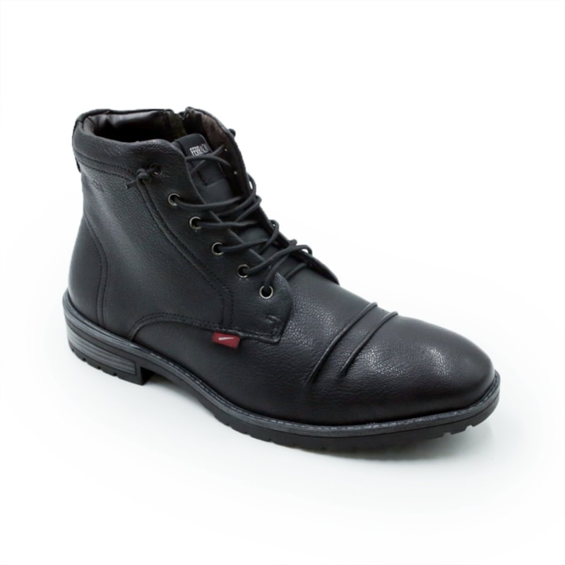 MASCULINO BOTA CASUAL FERRACINI  9622 665 A WHITER DEGRADE PRETO