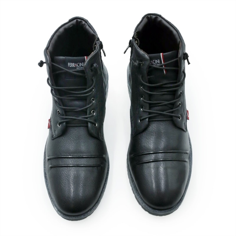 MASCULINO BOTA CASUAL FERRACINI  9622 665 A WHITER DEGRADE PRETO