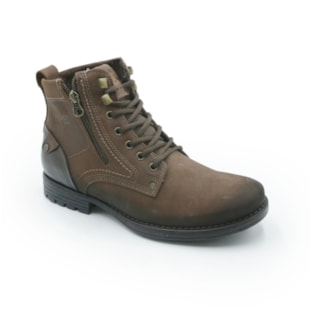 MASCULINO BOTA CASUAL PEGADA 180745 03 RUSTIC CASTANHO/ANILINA BROWN