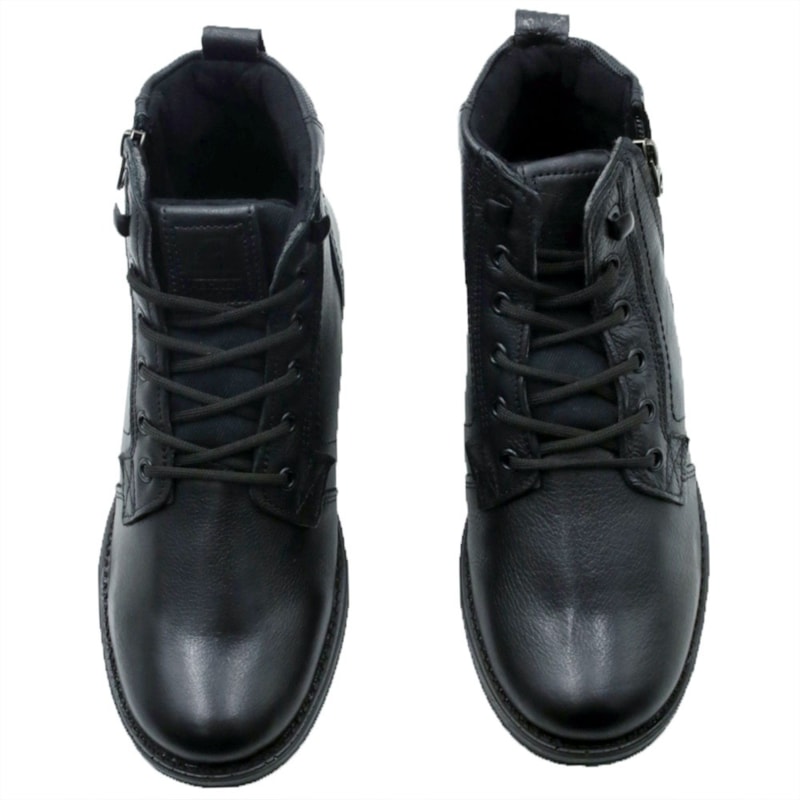 MASCULINO BOTA CASUAL PEGADA  181314 03 NATURE PRETO/PULL UP PRETO