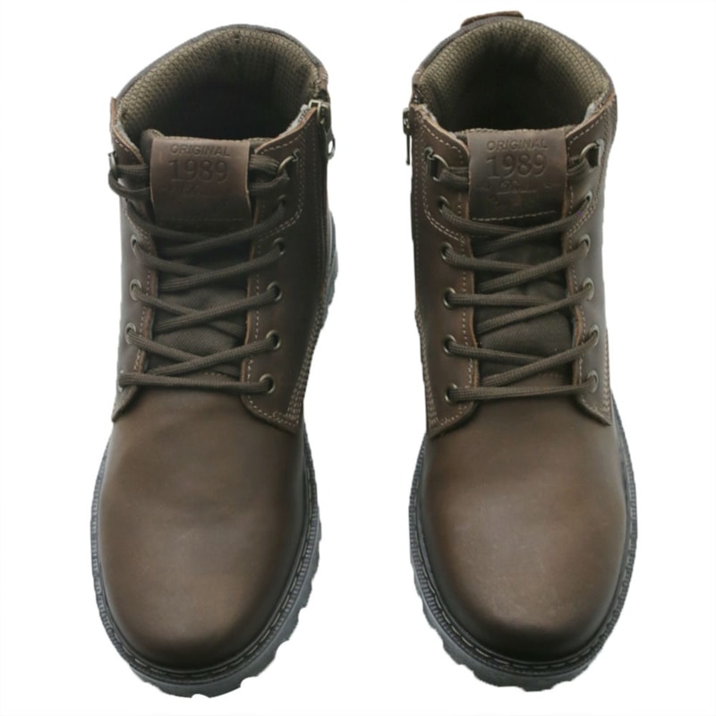 MASCULINO BOTA CASUAL PEGADA  181511 04 PULL UP COFFE/STRETCH DK BROWN