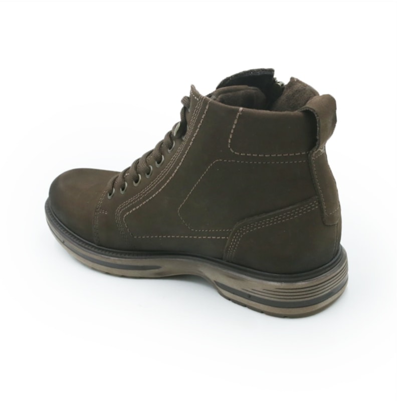 MASCULINO BOTA CASUAL PEGADA  181804 06 RUSTIC CHOCOLATE/ANILINA BROWN
