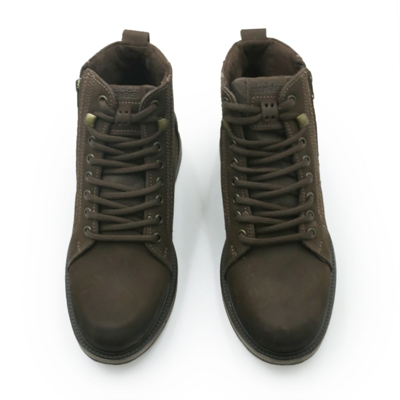 MASCULINO BOTA CASUAL PEGADA  181804 06 RUSTIC CHOCOLATE/ANILINA BROWN