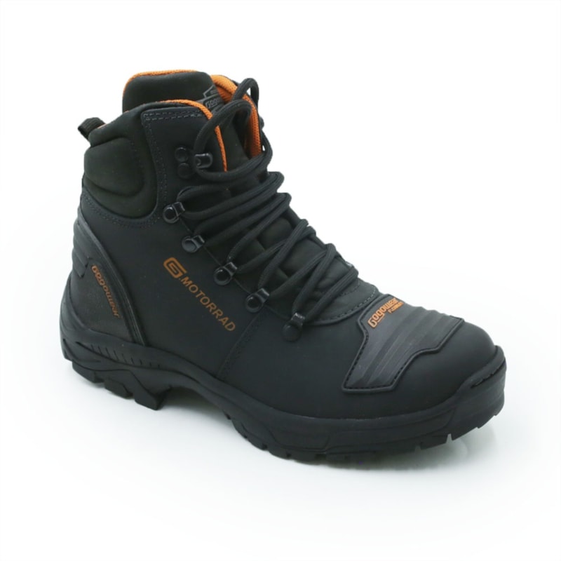 MASCULINO BOTA OUTDOOR GOGOWEAR EPI  A16  SHADOW/D GRAFITE/LARANJA