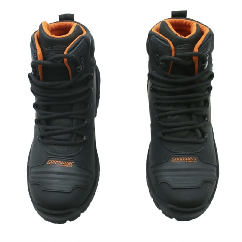 MASCULINO BOTA OUTDOOR GOGOWEAR EPI  A16  SHADOW/D GRAFITE/LARANJA