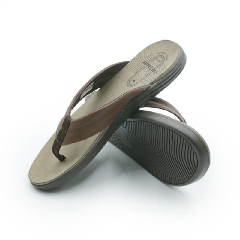 MASCULINO CHINELO CASUAL FREE WAY  CANASTR10 ANGEL MACARANDUBA