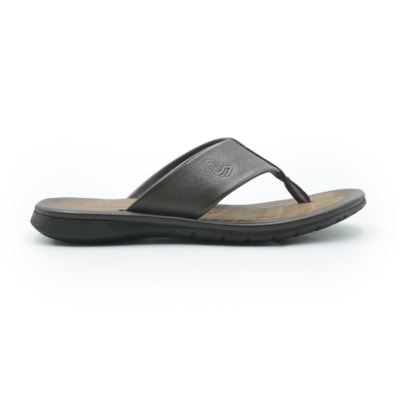 MASCULINO CHINELO CASUAL LEVECOMFORT DEDO 44801 CAFE