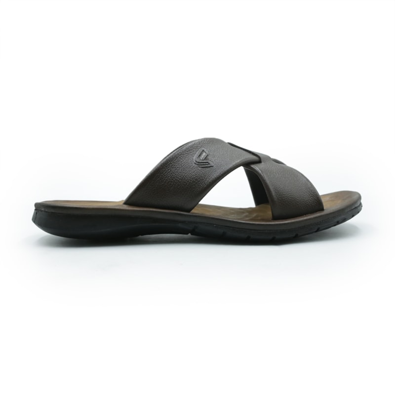 MASCULINO CHINELO CASUAL LEVECOMFORT TALA 44803 CAFE