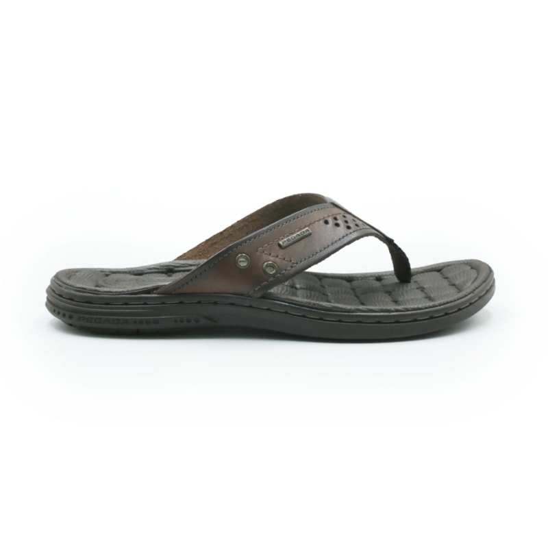 MASCULINO CHINELO CASUAL PEGADA  131221 01 ANILINA PINHAO