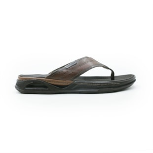 MASCULINO CHINELO CASUAL PEGADA  131321 01 ANILINA PINHAO/BROWN
