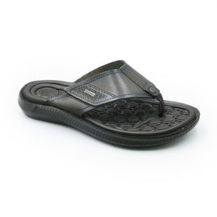 MASCULINO CHINELO CASUAL PEGADA  133161 02 ANILINA CRAVO 24L