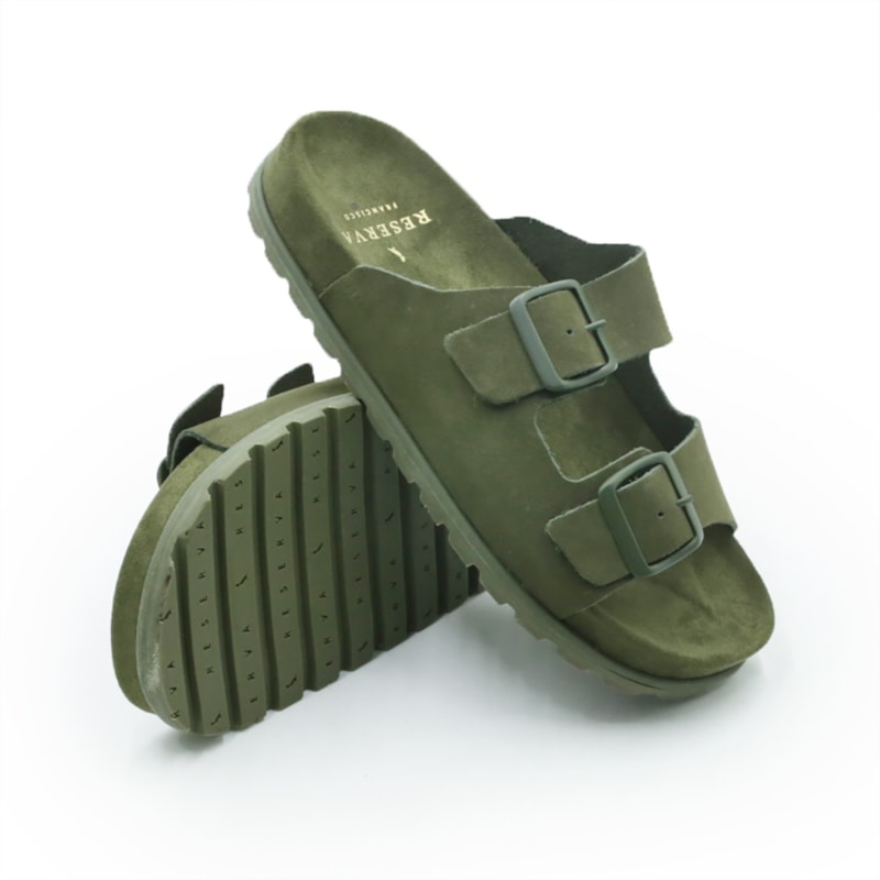 MASCULINO CHINELO CASUAL RESERVA FRANCISCO  R756010002 0006 MILITAR