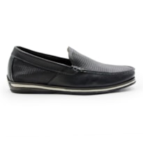 MASCULINO MOCASSIM CASUAL DEMOCRATA 135201 001 PRETO