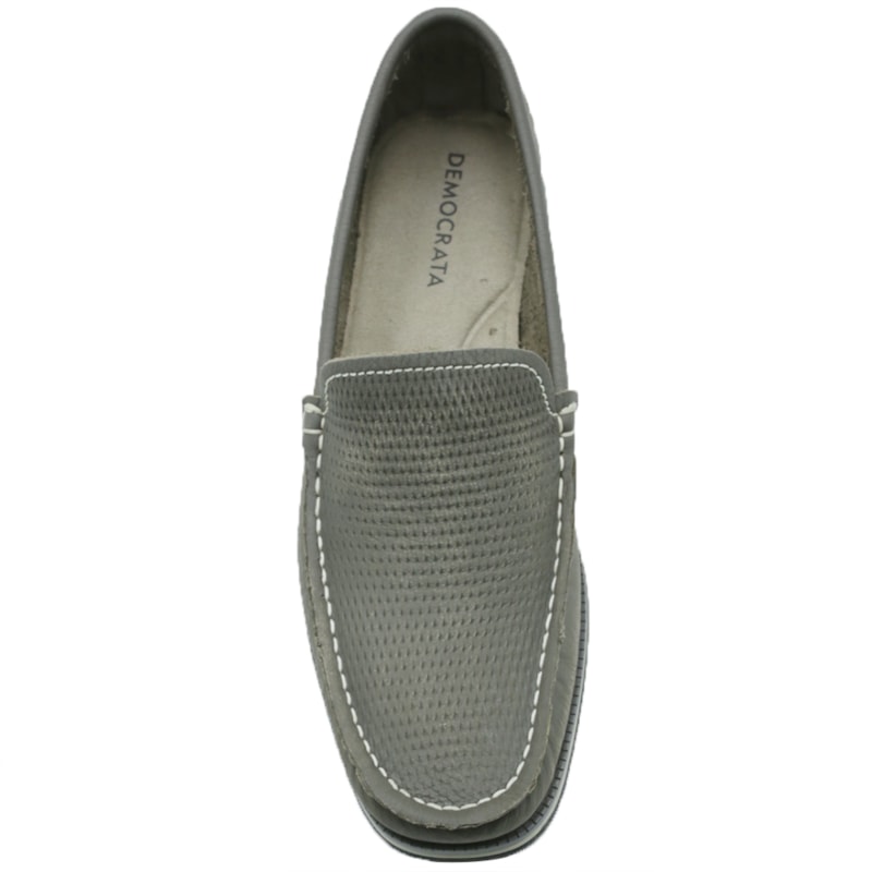 MASCULINO MOCASSIM CASUAL DEMOCRATA 135201 004 SMOKE
