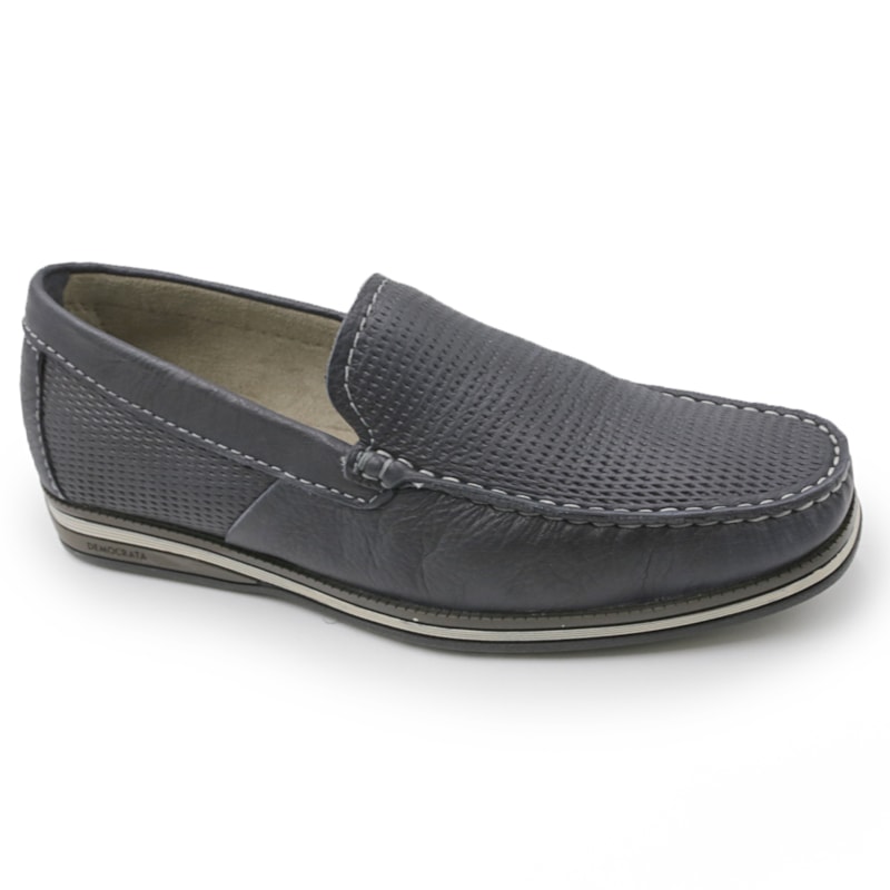 MASCULINO MOCASSIM CASUAL DEMOCRATA 135201 NAVY..