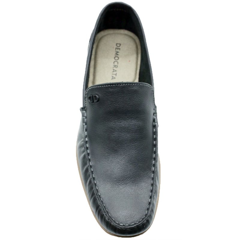 MASCULINO MOCASSIM CASUAL DEMOCRATA 226102 001 PRETO