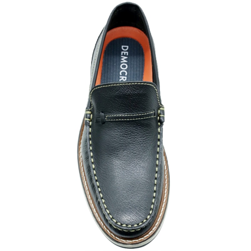 MASCULINO MOCASSIM CASUAL DEMOCRATA 361101 001 PRETO