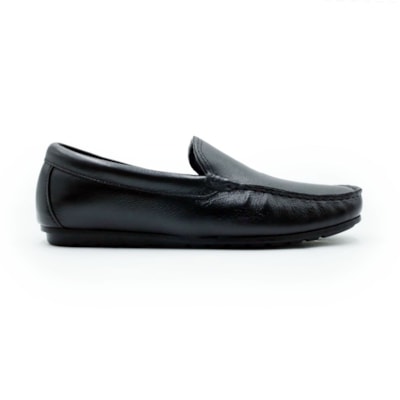 MASCULINO MOCASSIM CASUAL DEMOCRATA  651101 001 PRETO