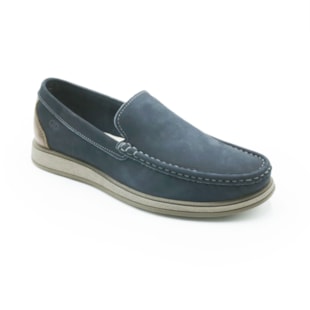 MASCULINO MOCASSIM CASUAL DEMOCRATA NASH 252301 003 NAVY/TABACO