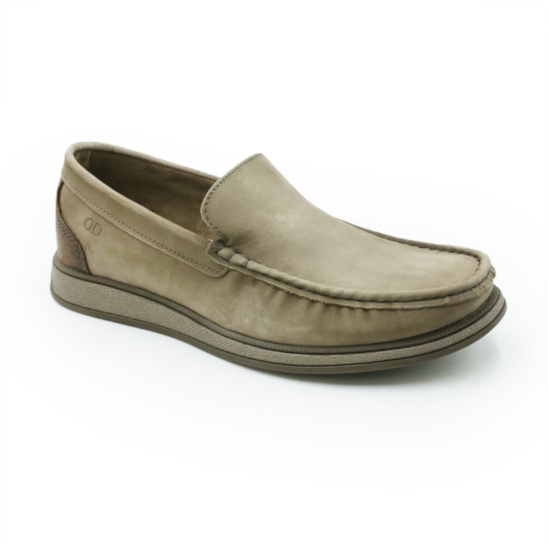 MASCULINO MOCASSIM CASUAL DEMOCRATA NASH  252301 005 RATO/TABACO