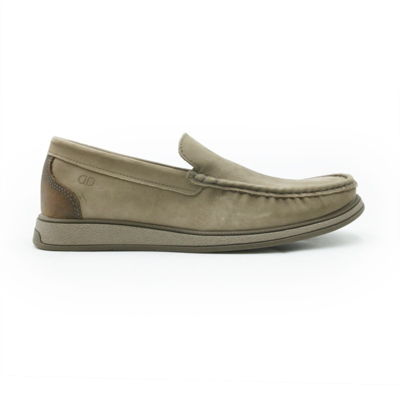 MASCULINO MOCASSIM CASUAL DEMOCRATA NASH  252301 005 RATO/TABACO