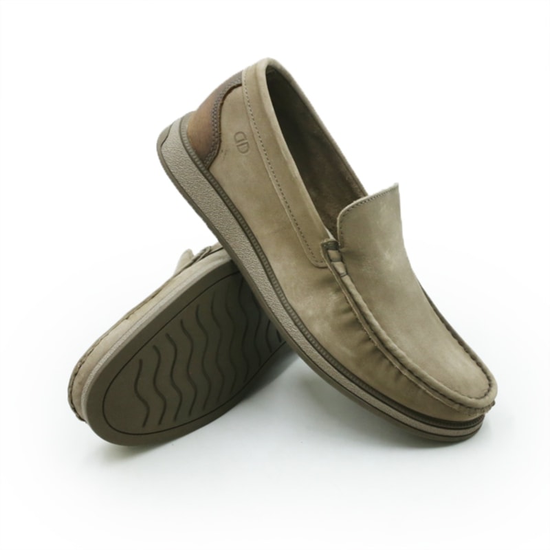 MASCULINO MOCASSIM CASUAL DEMOCRATA NASH  252301 005 RATO/TABACO