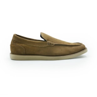 MASCULINO MOCASSIM CASUAL DEMOCRATA SOHO  710102 002 CAFE