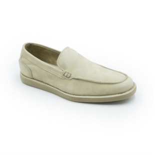 MASCULINO MOCASSIM CASUAL DEMOCRATA SOHO  710102 003 BEGE