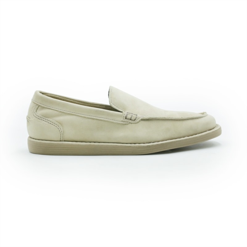 MASCULINO MOCASSIM CASUAL DEMOCRATA SOHO  710102 003 BEGE