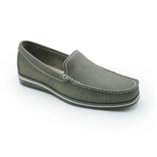 MASCULINO MOCASSIM CASUAL DEMOCRATA TED  135201 004 SMOKE