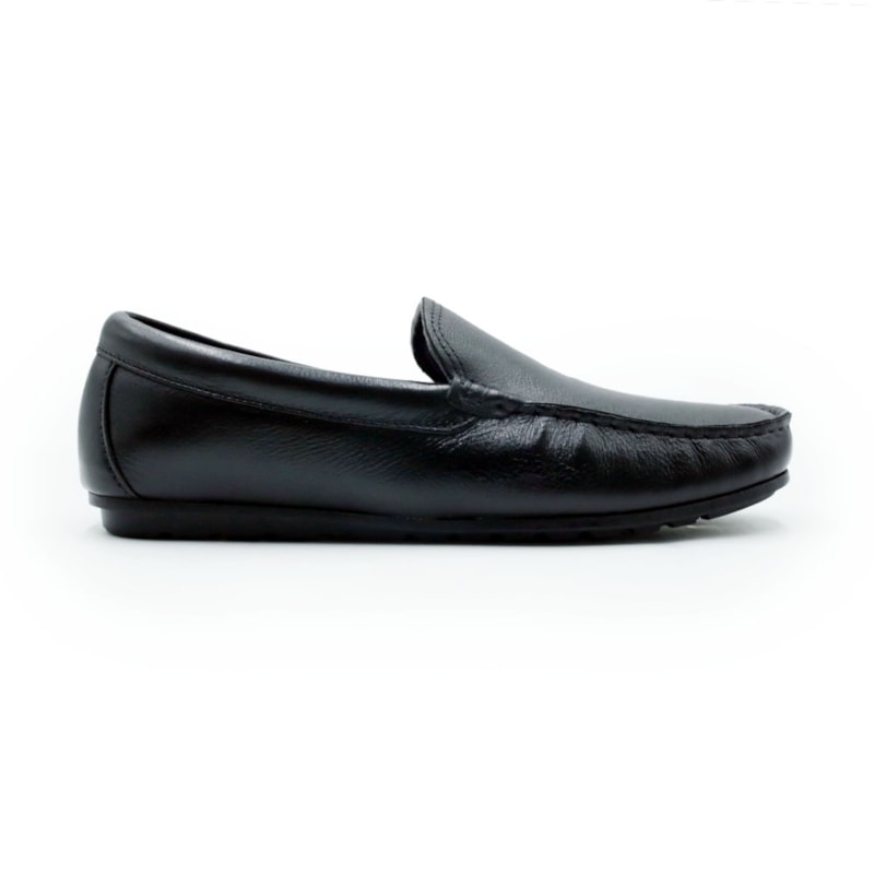 MASCULINO MOCASSIM CASUAL DEMOCRATA TOM  651101 001 PRETO